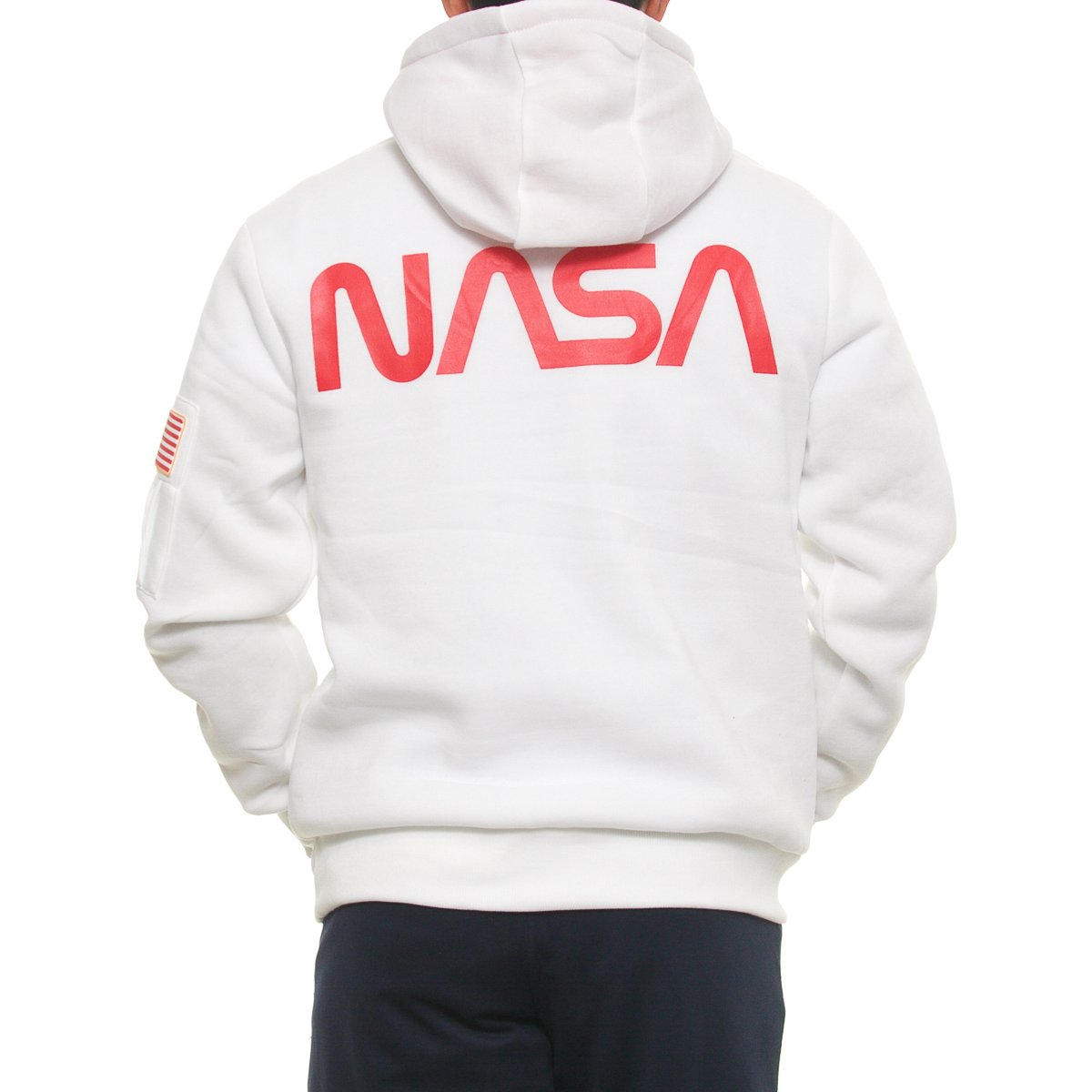  Sudadera con capucha NASA para hombre, Rosado claro, 5XL :  generic: Ropa, Zapatos y Joyería