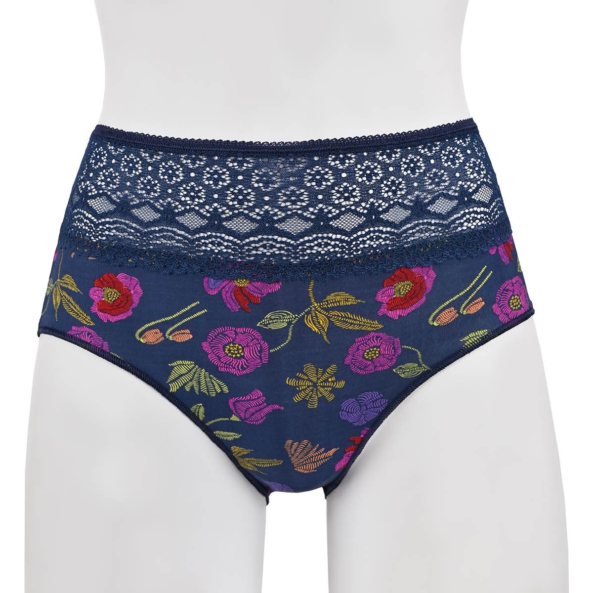 Pantaleta Completa Encaje Cintura Cupid