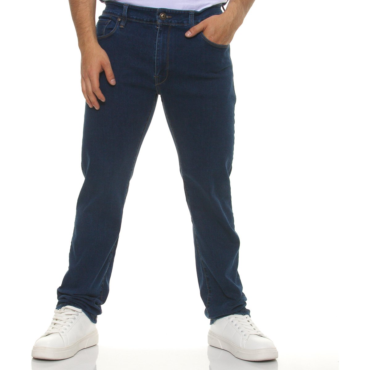 Jeans Slim Fit para Hombre Silver Plate