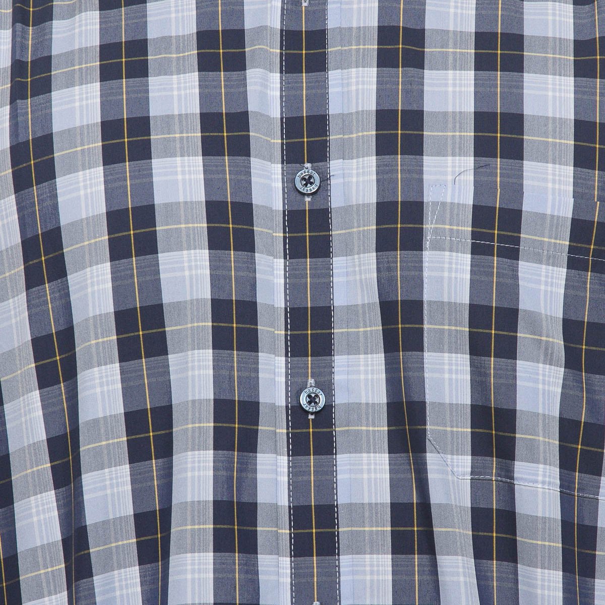 Camisa Casual Manga Larga a Cuadros para Hombre Haggar