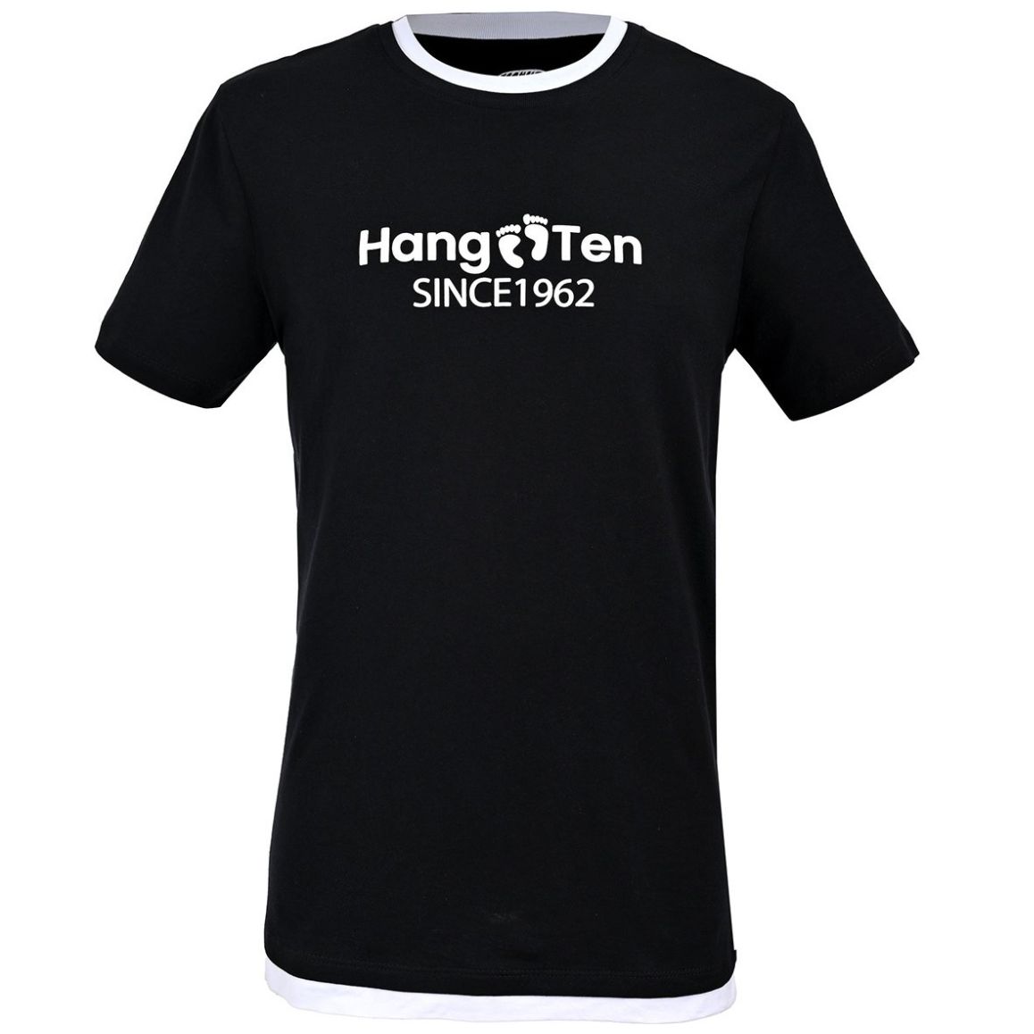 Playera Hang Ten Manga Corta para Hombre