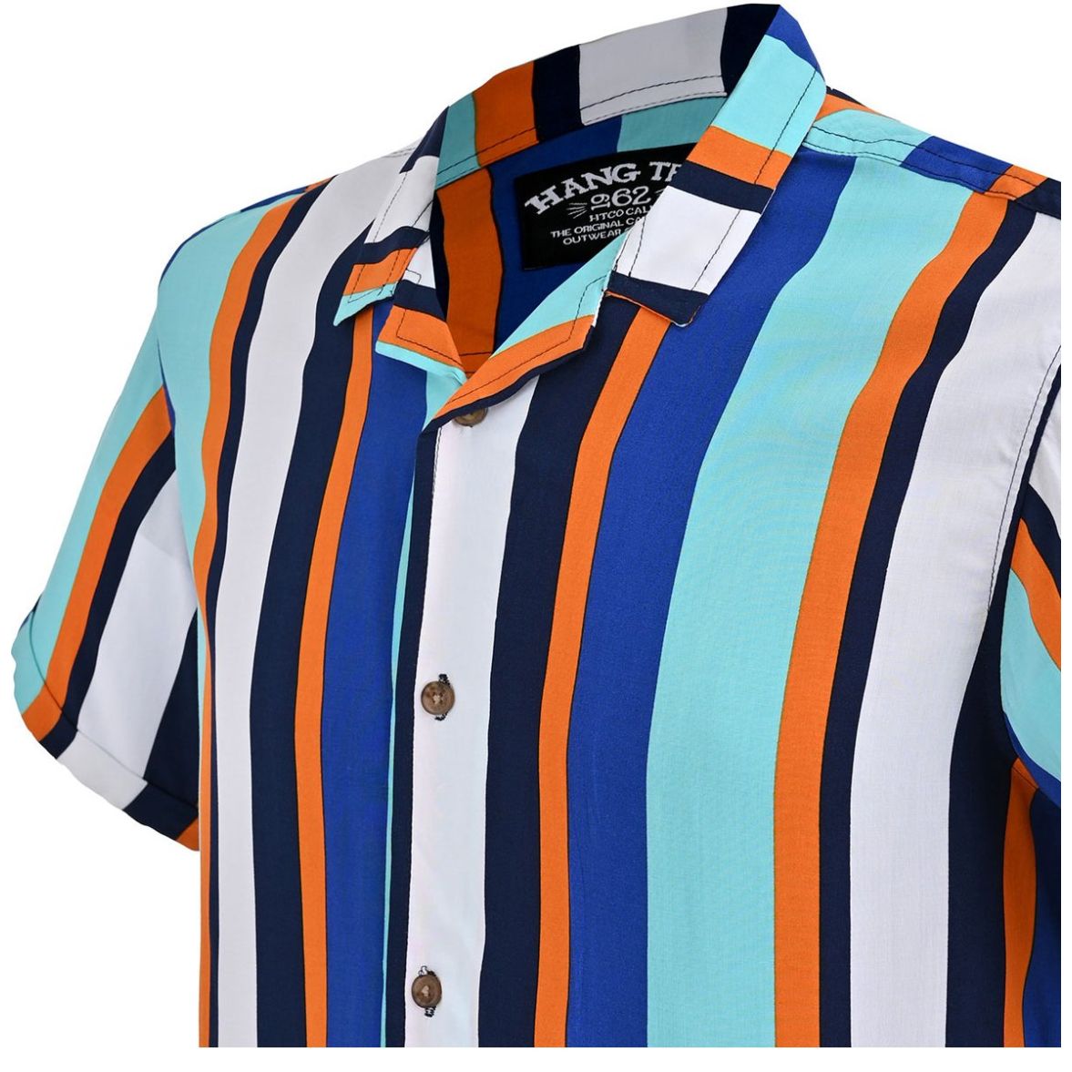 Camisa Hang Ten Manga Corta para Hombre
