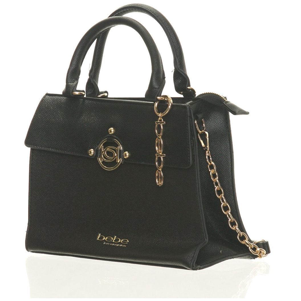 Bolso Kira Medium Satchel Black para Dama Bebe