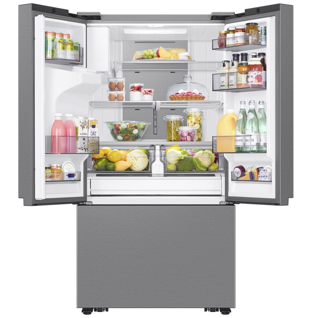 Refrigerador Samsung Family Hub Rf32Cg5911Srem con Despachador 30.5 Ft Acero