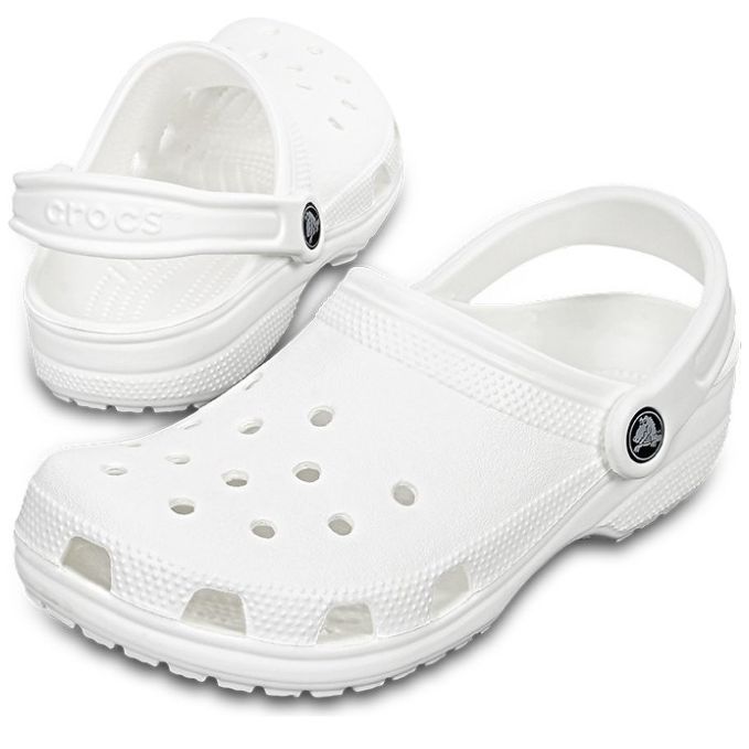 Sandalias Crocs Classic Blanco