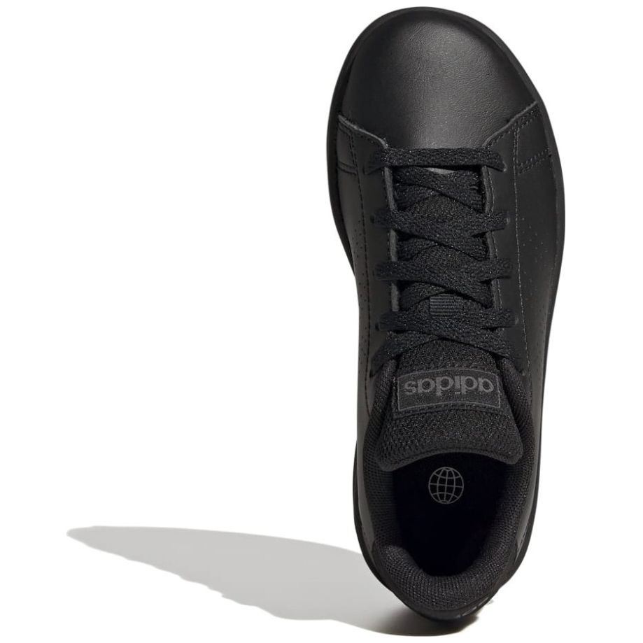 Tenis Adidas Advantage con Agujeta 18-24 Negro