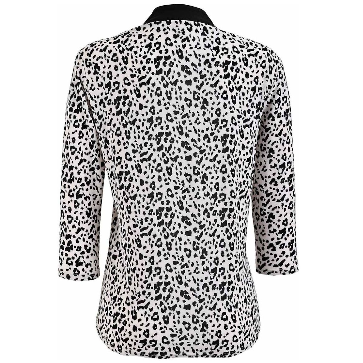 Blusa Cuello Mao en V Life Styler para Mujer