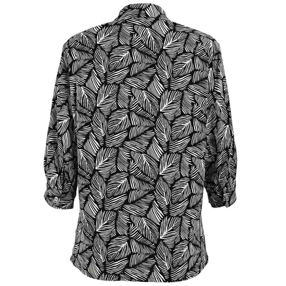 Blusa Cuello Camisero en V Life Styler para Mujer