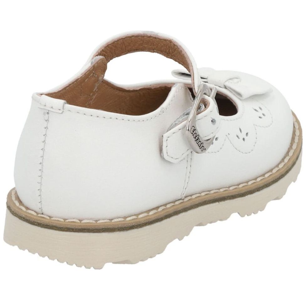 Zapato Elefante con Hebilla 14-16 Blanco