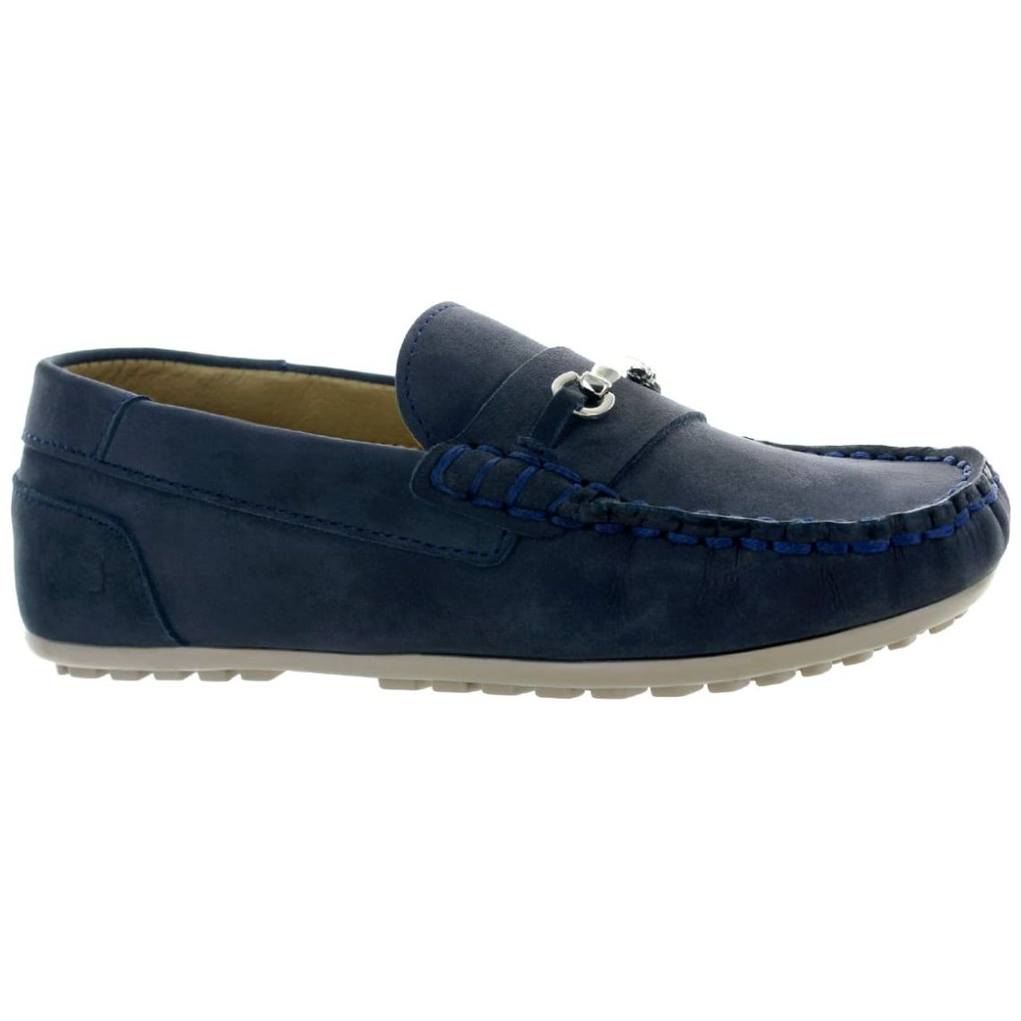 Mocasín Miniburbujas con Antifaz 21-25 Azul