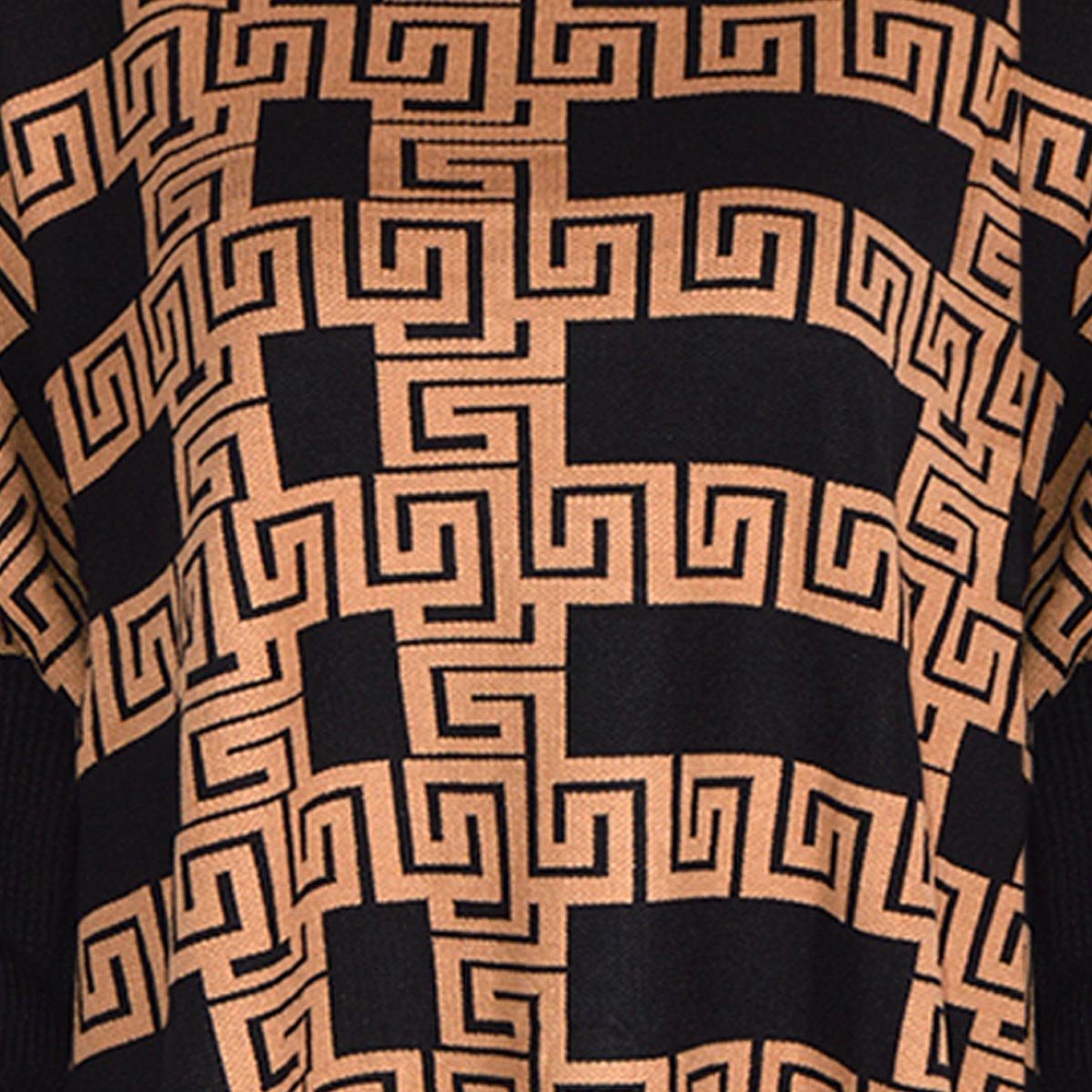 Suéter con Cuello Alto, Estampado y Manga Ranglán para Mujer Philosophy Woman