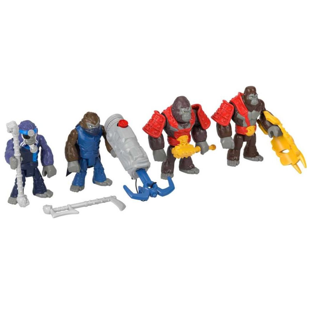 Imaginext Mundo Aventura Figura Paquete Gorilas Y Monos Mattel