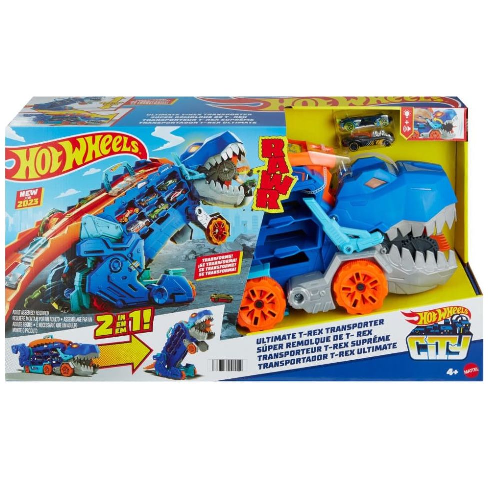 Autopista de dinosaurio online hot wheels