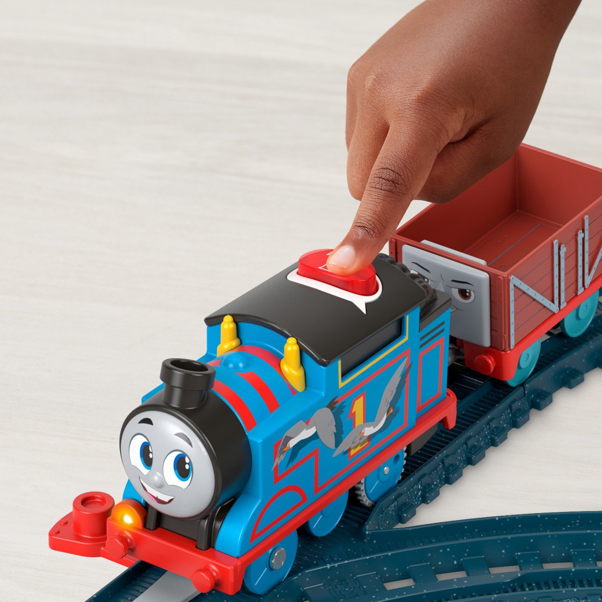Thomas & Friends Pista Set Tren Parlante Cranky Delivery Mattel