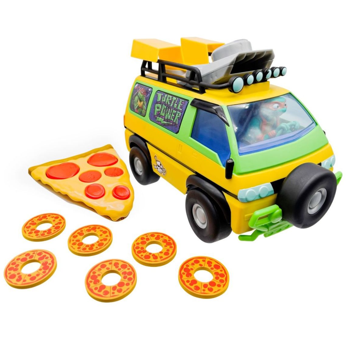 Camioneta Pizza Blaste Control Remoto Tortugas Ninja