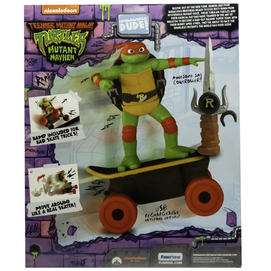 Cowabunga Skate a Control Remoto Funrise