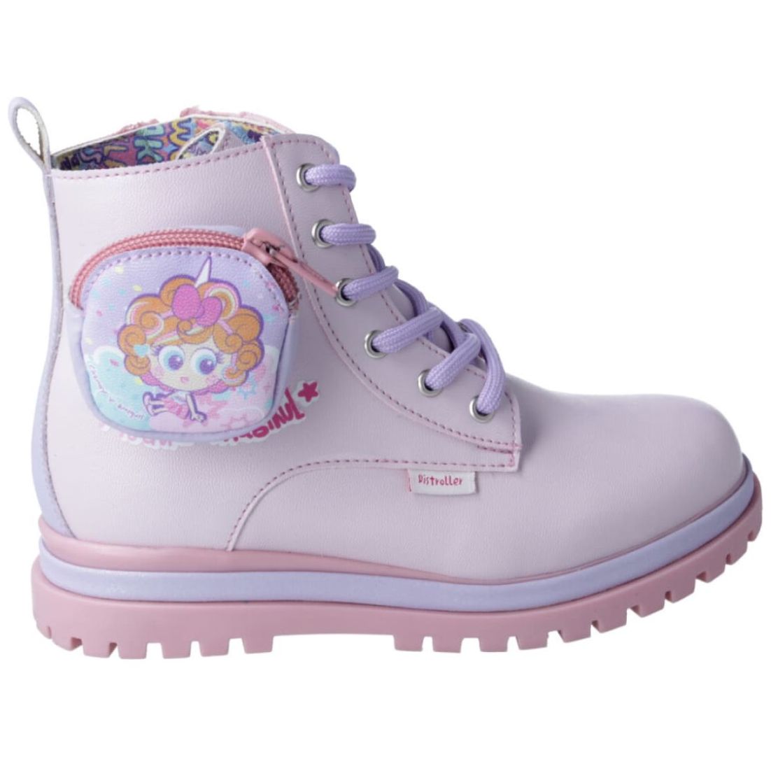 Botín Distroller con Bolsa 18-21 Rosa