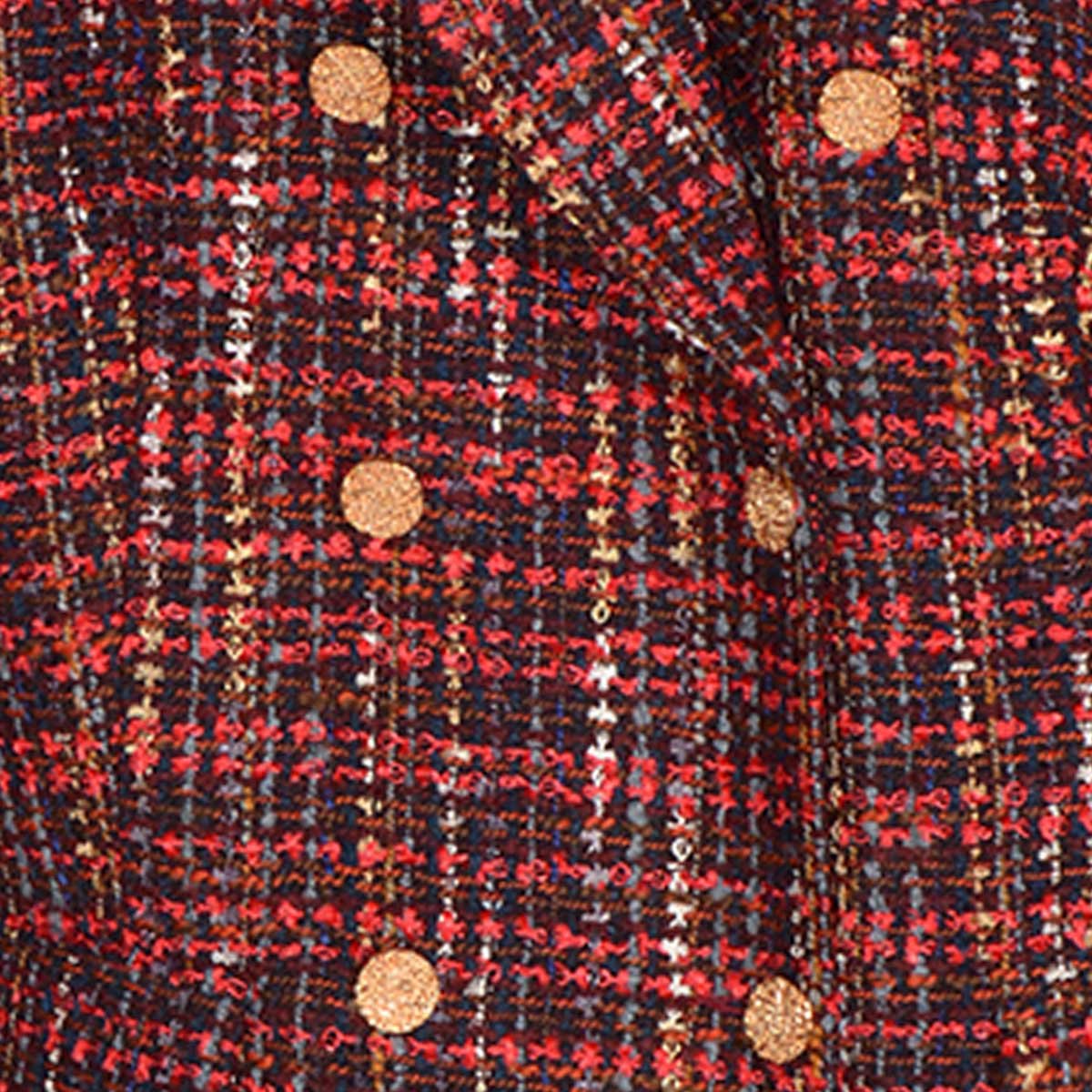 Abrigo Largo con Estampado y Botones Philosophy Jr Collec