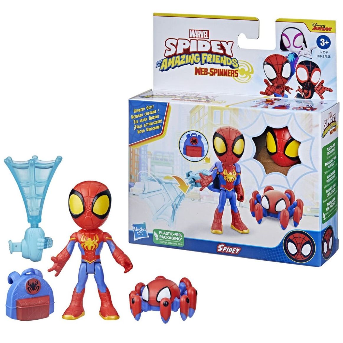Figura Spidey Hero Webspinner Hasbro