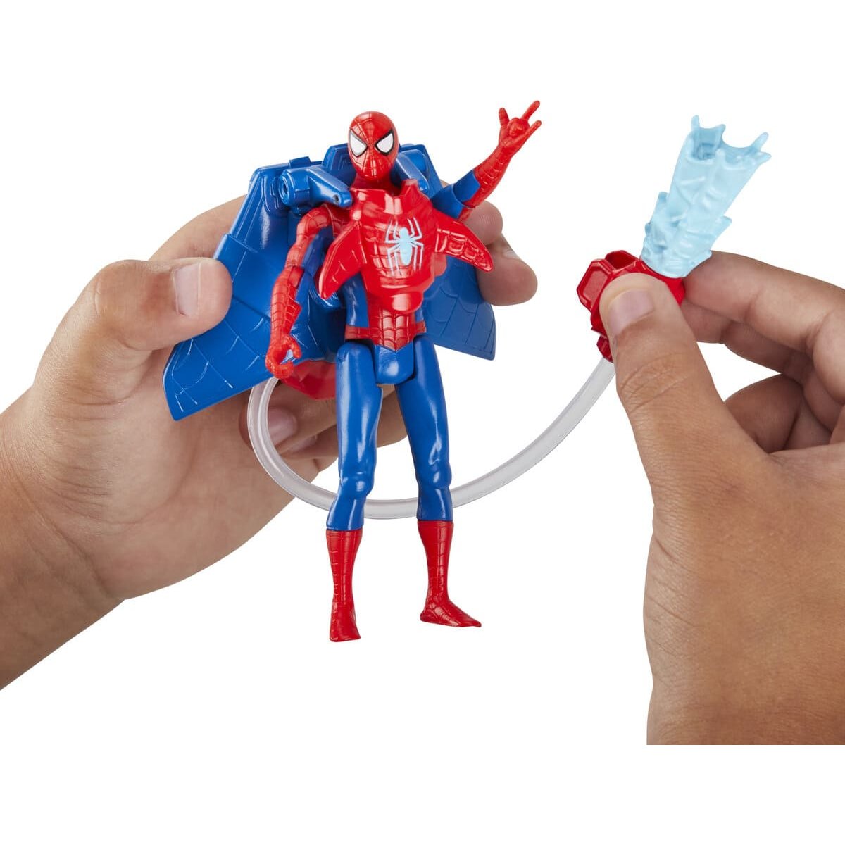 Figura Spidey Dlx Water Webs Classic Spiderman Hasbro