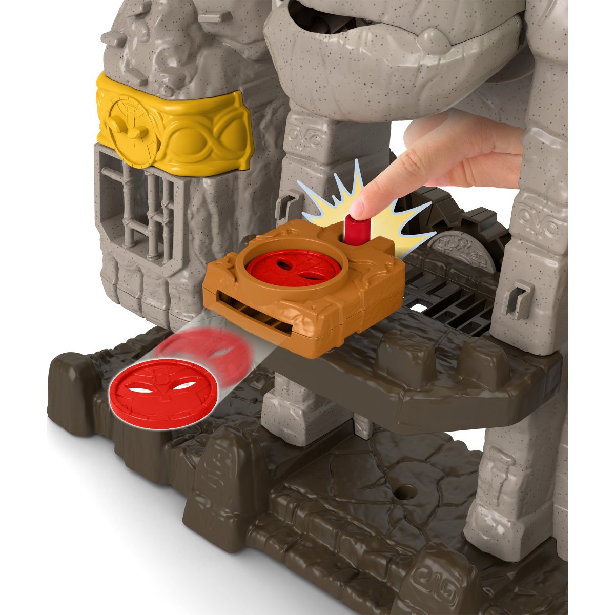 Imaginext Mundo Aventura Set de Juego Fortaleza Gorila  Mattel