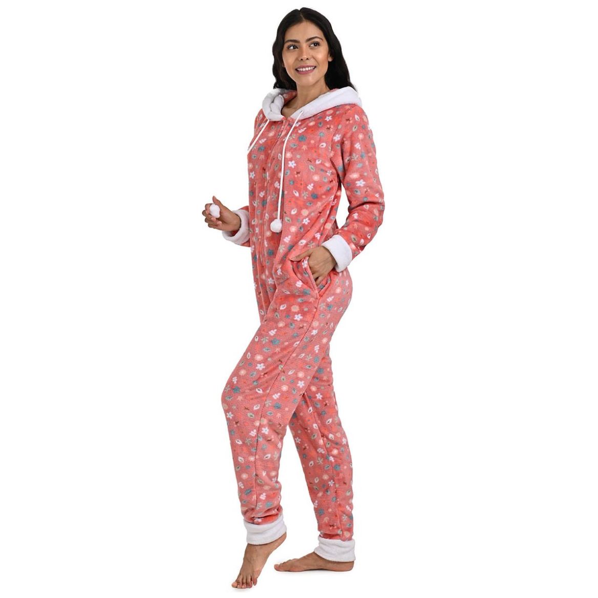 Mameluco con Gorro Flanel Isotoner