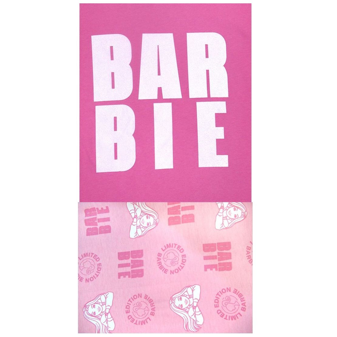 Pijama Algodón Playera Manga Larga Pantalón Barbie