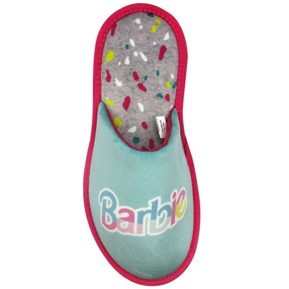 Pantufla con Estampado Barbie