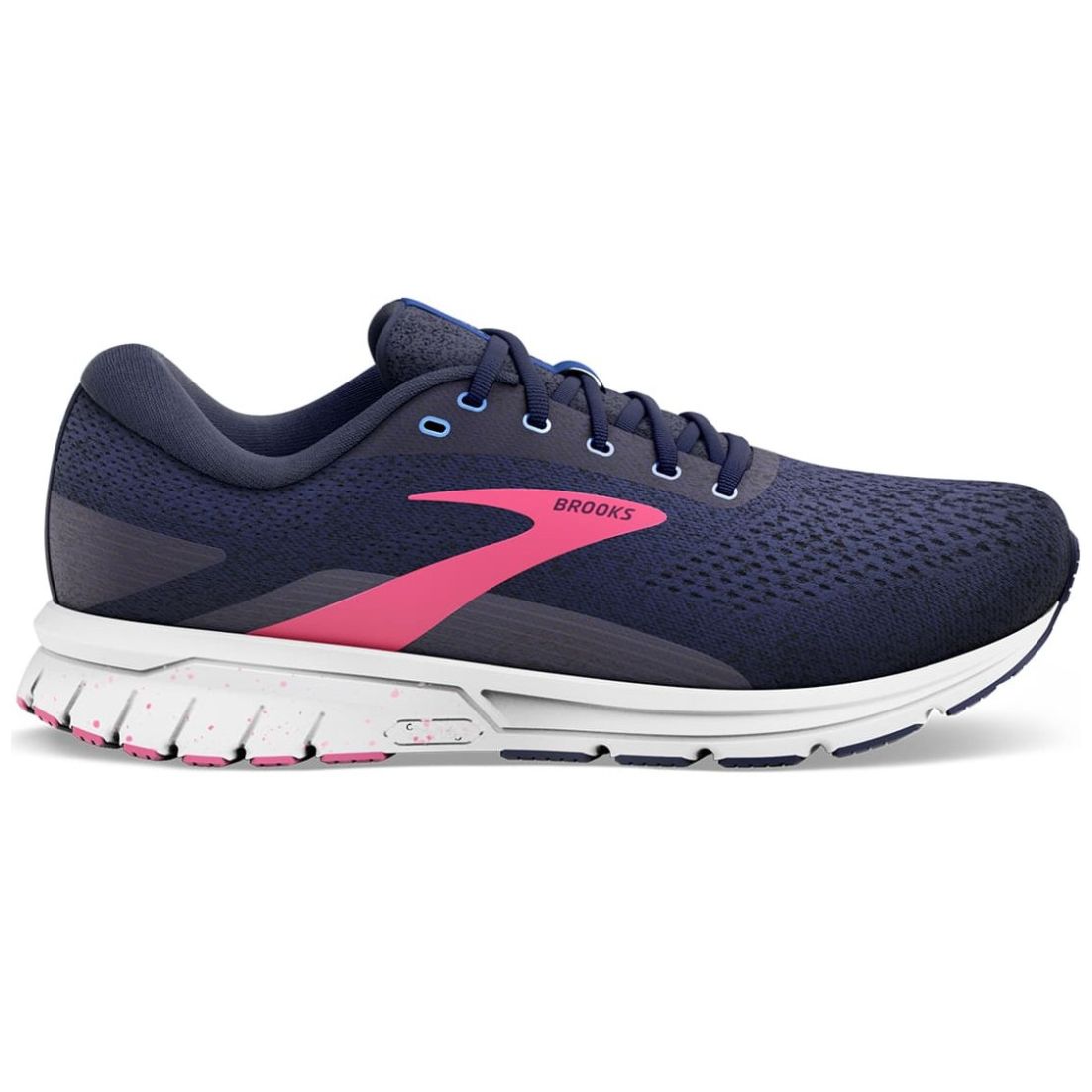 Brooks Divide 4 Women's Trainers, Purple/Navy/Oyster, 40.5 EU, Purple Navy Oyster, 40.5 EU