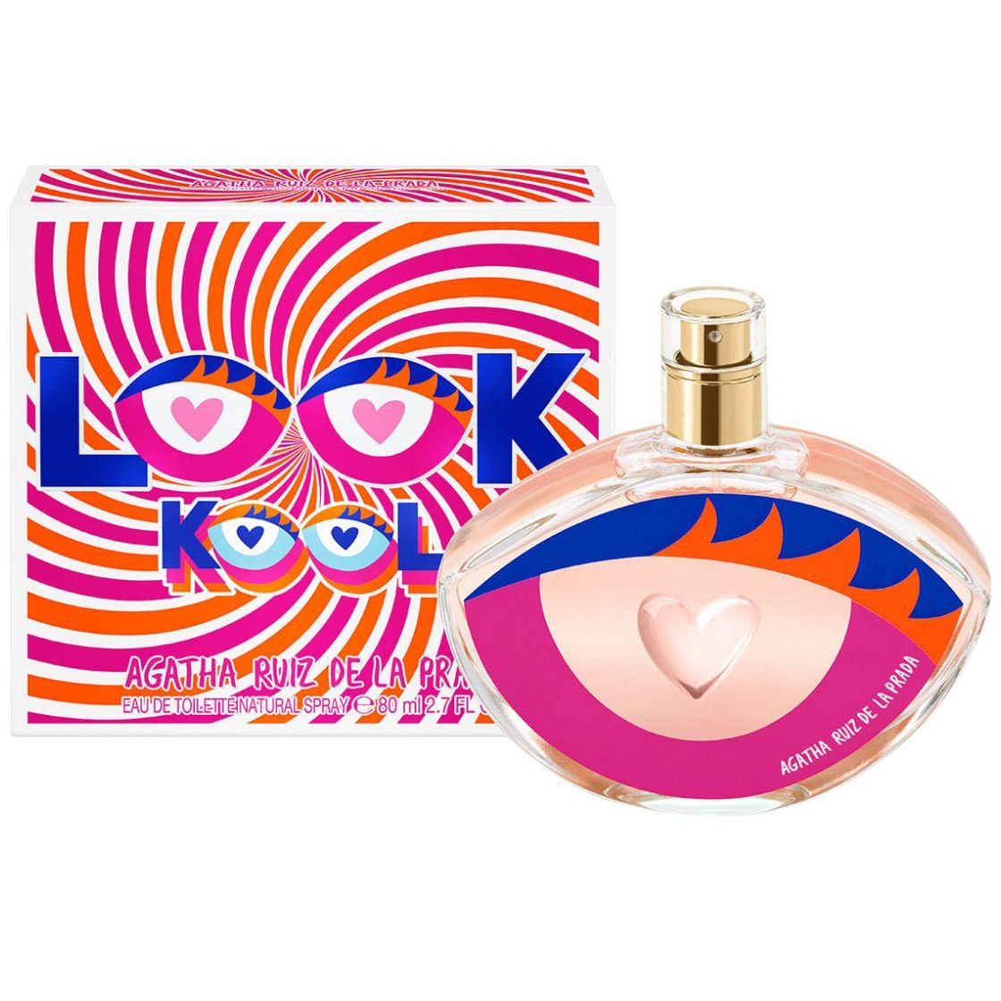 Fragancia para Mujer Agatha Ruiz de la Prada Color Look Kool Edt 80 Ml