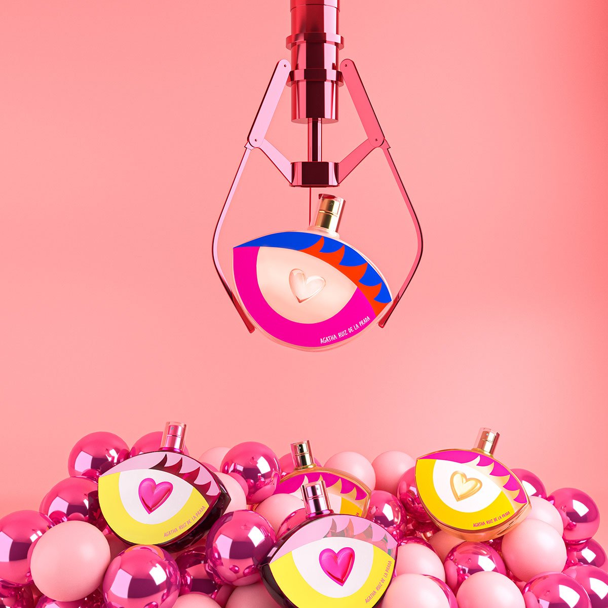 Fragancia para Mujer Agatha Ruiz de la Prada Color Look Kool Edt 80 Ml