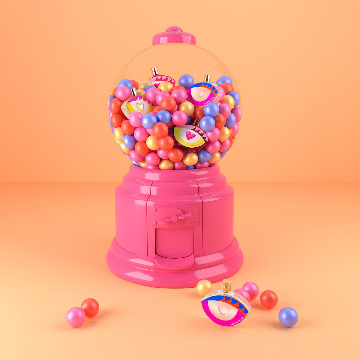 Fragancia para Mujer Agatha Ruiz de la Prada Color Look Kool Edt 80 Ml