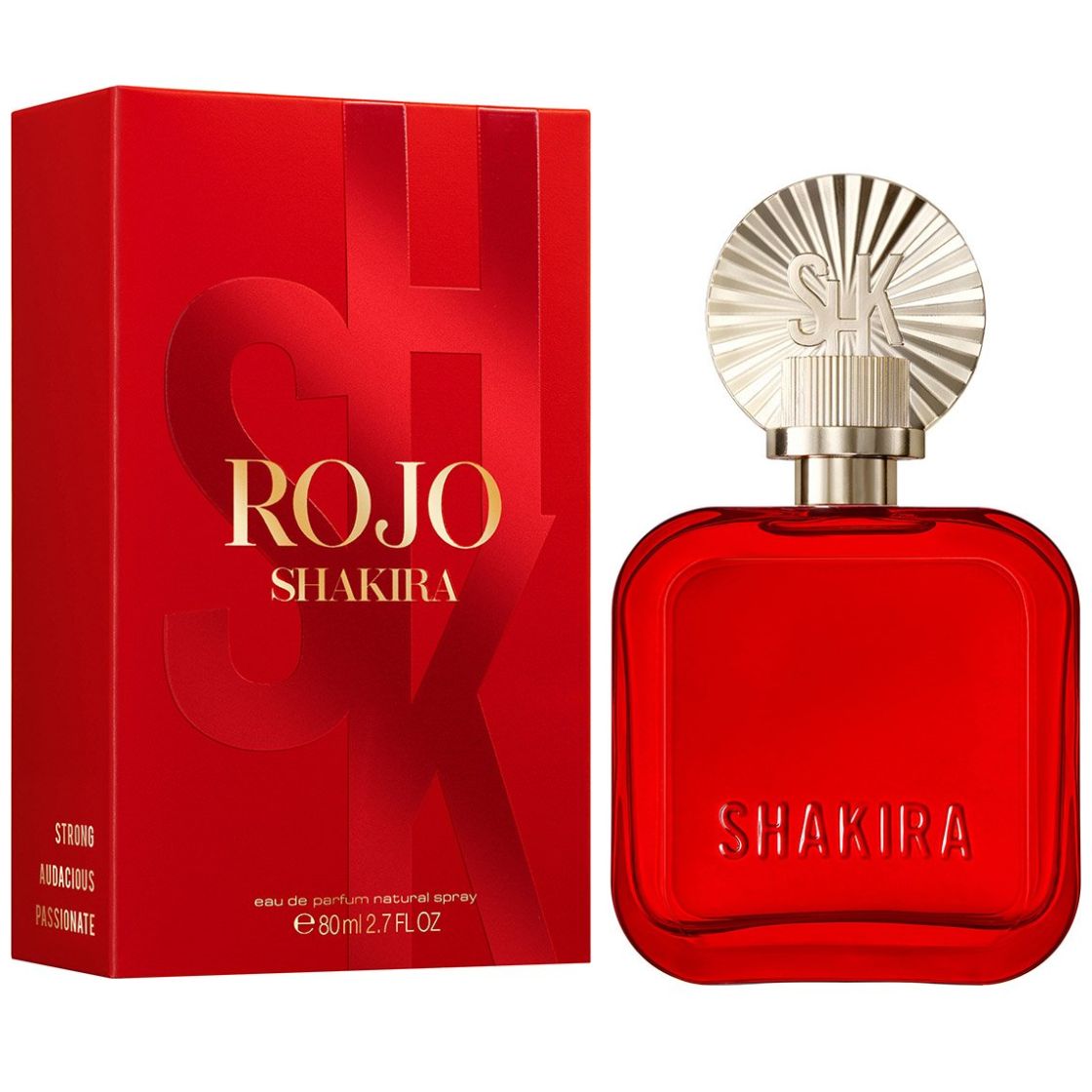 Fragancia para Mujer Shakira Rojo Edp 80 Ml