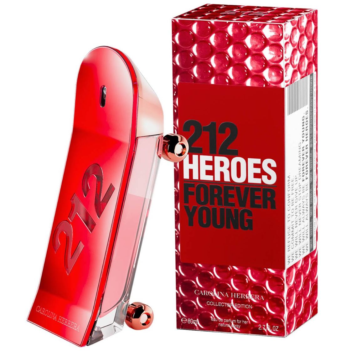 Fragancia para Mujer Carolina Herrera 212 Heroes Edp 80 Ml