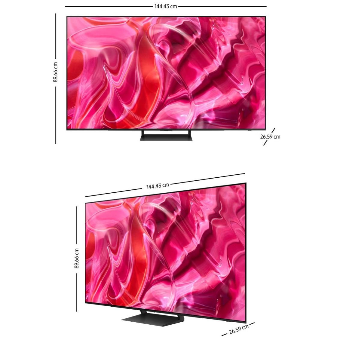 Pantalla Smart TV Samsung OLED de 65 pulgadas 4 K QN65S90CDFXZA