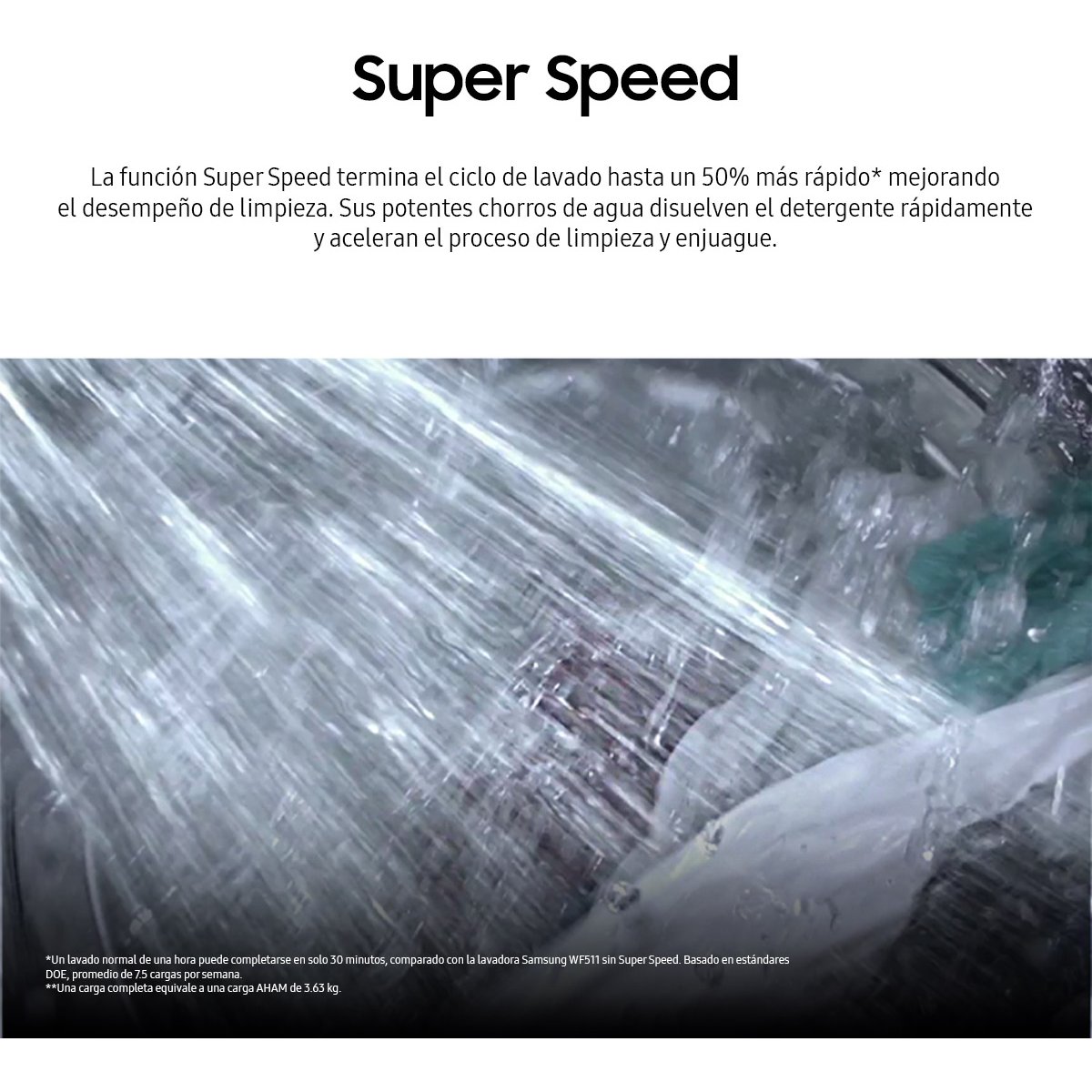 Lavasecadora Samsung 18Kg Sin Pedestal Wd18T6000Gp