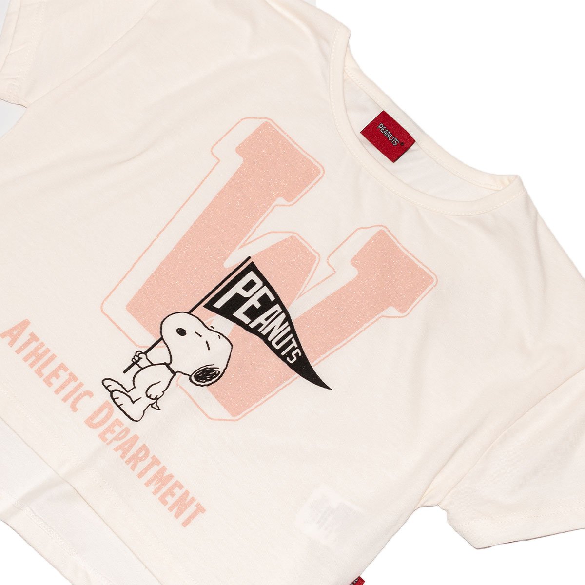Set Peanuts 3 Piezas 2 Playeras Manga Corta Y Leggins para Niña