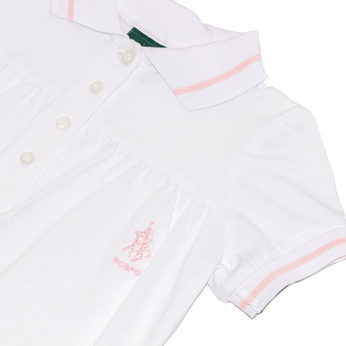 Conjunto Royal Polo Club Playera Manga Corta Y Falda para Niña