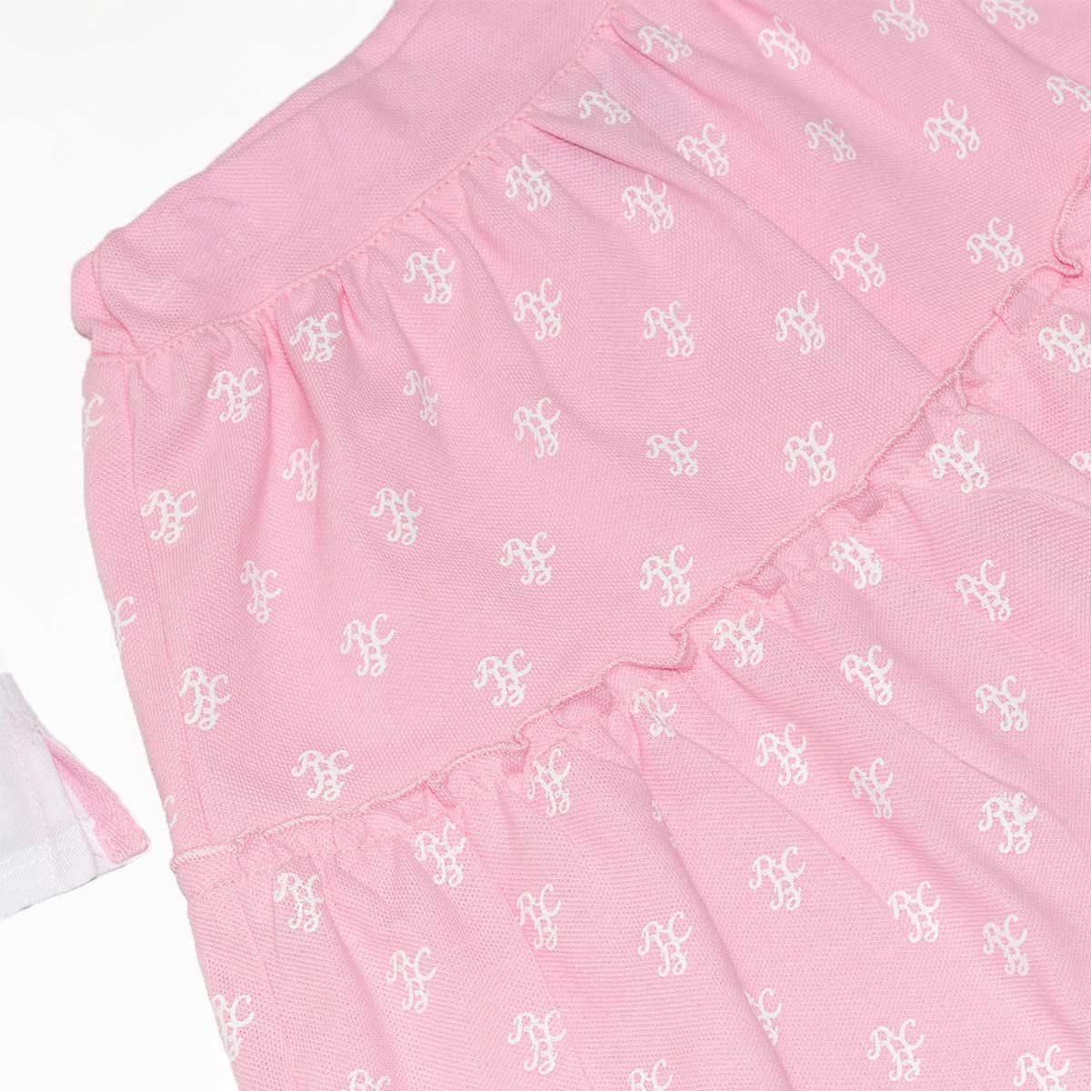 Conjunto Royal Polo Club Playera Manga Corta Y Falda para Niña