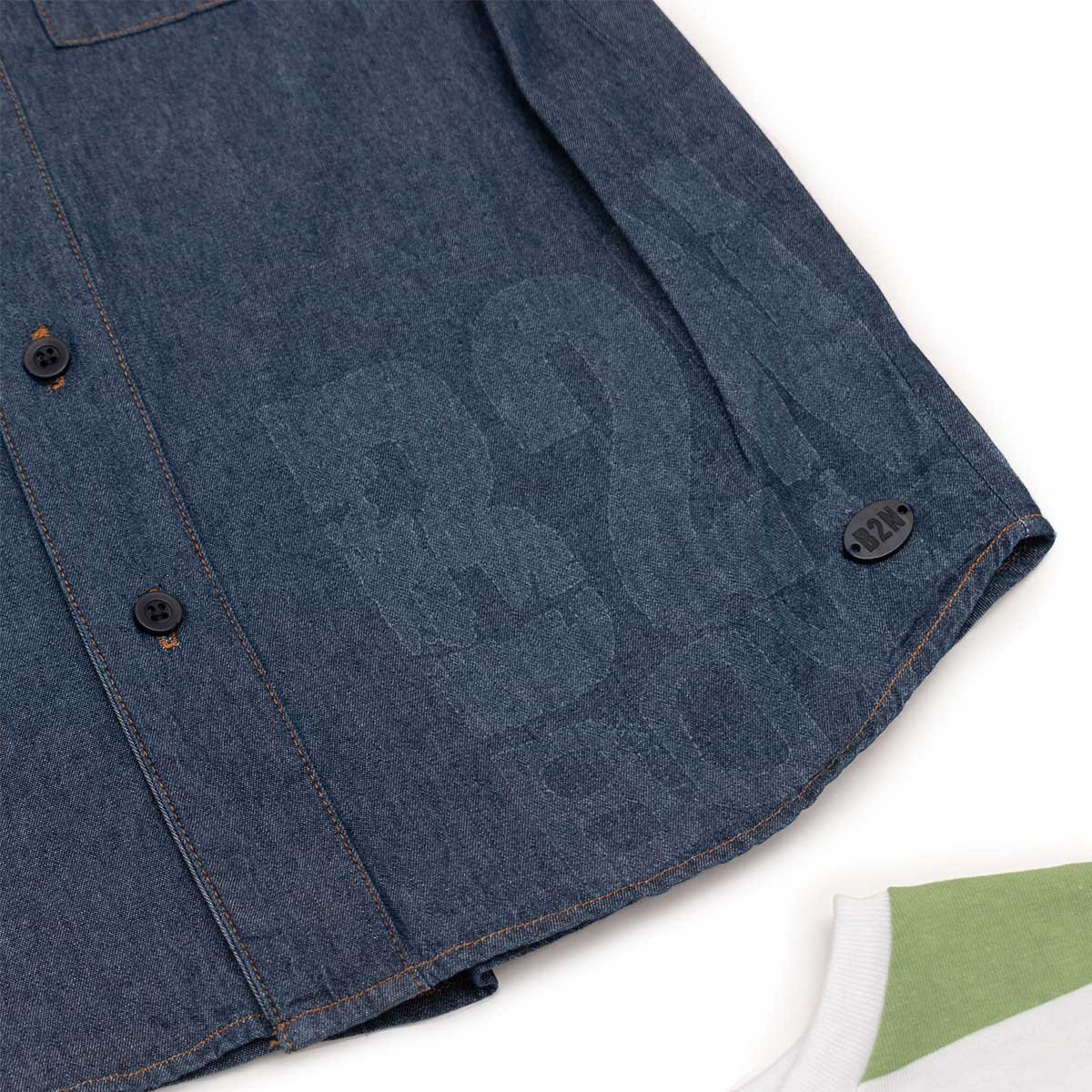 Conjunto Being 2 Nice Camisa Playera Y Pantalón para Niño