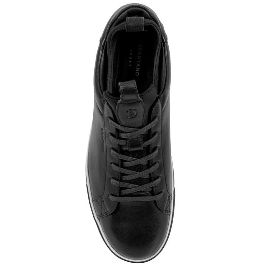 Tenis Brantano Stark en Piel Negro