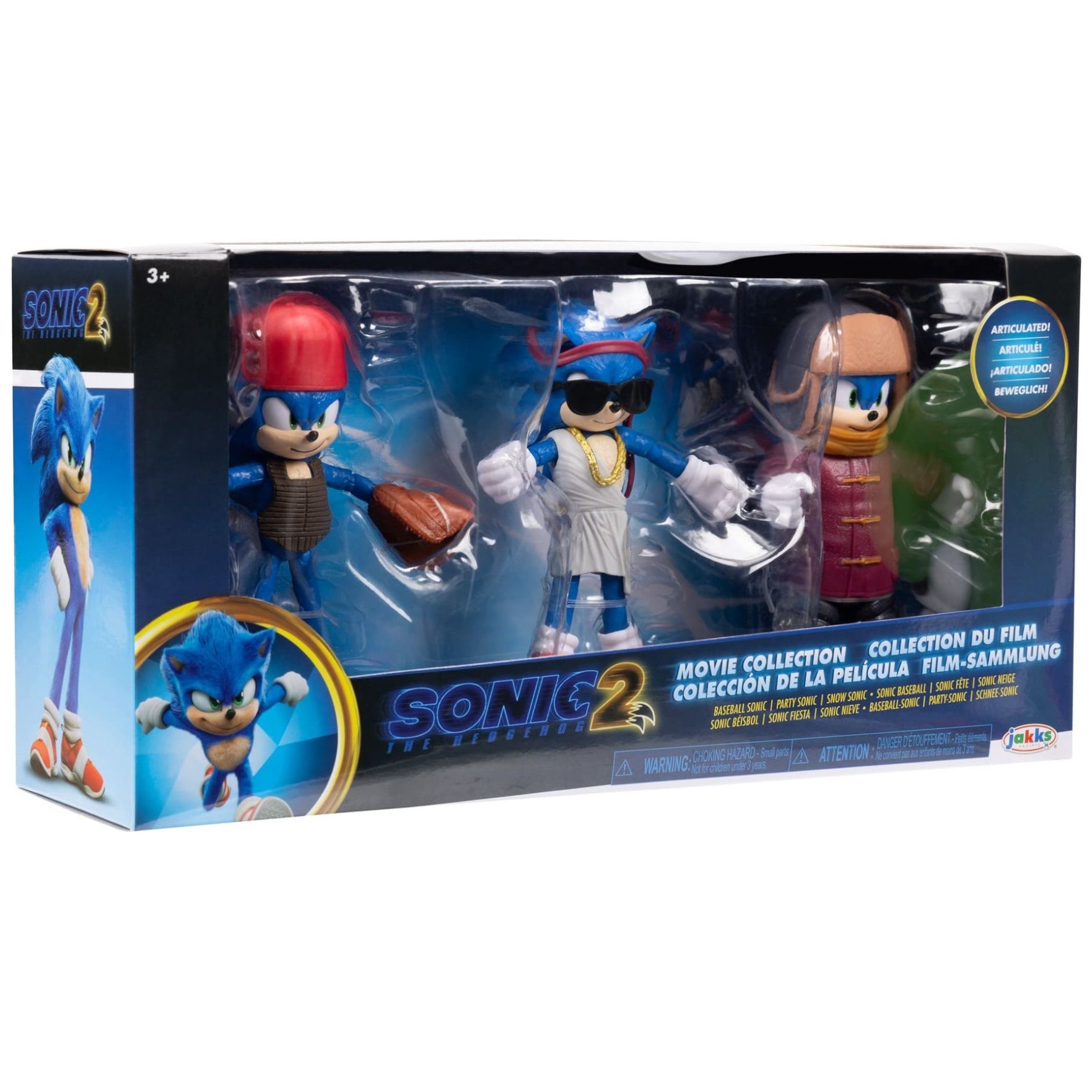 Sonic 2 Juego de Figuras 4"