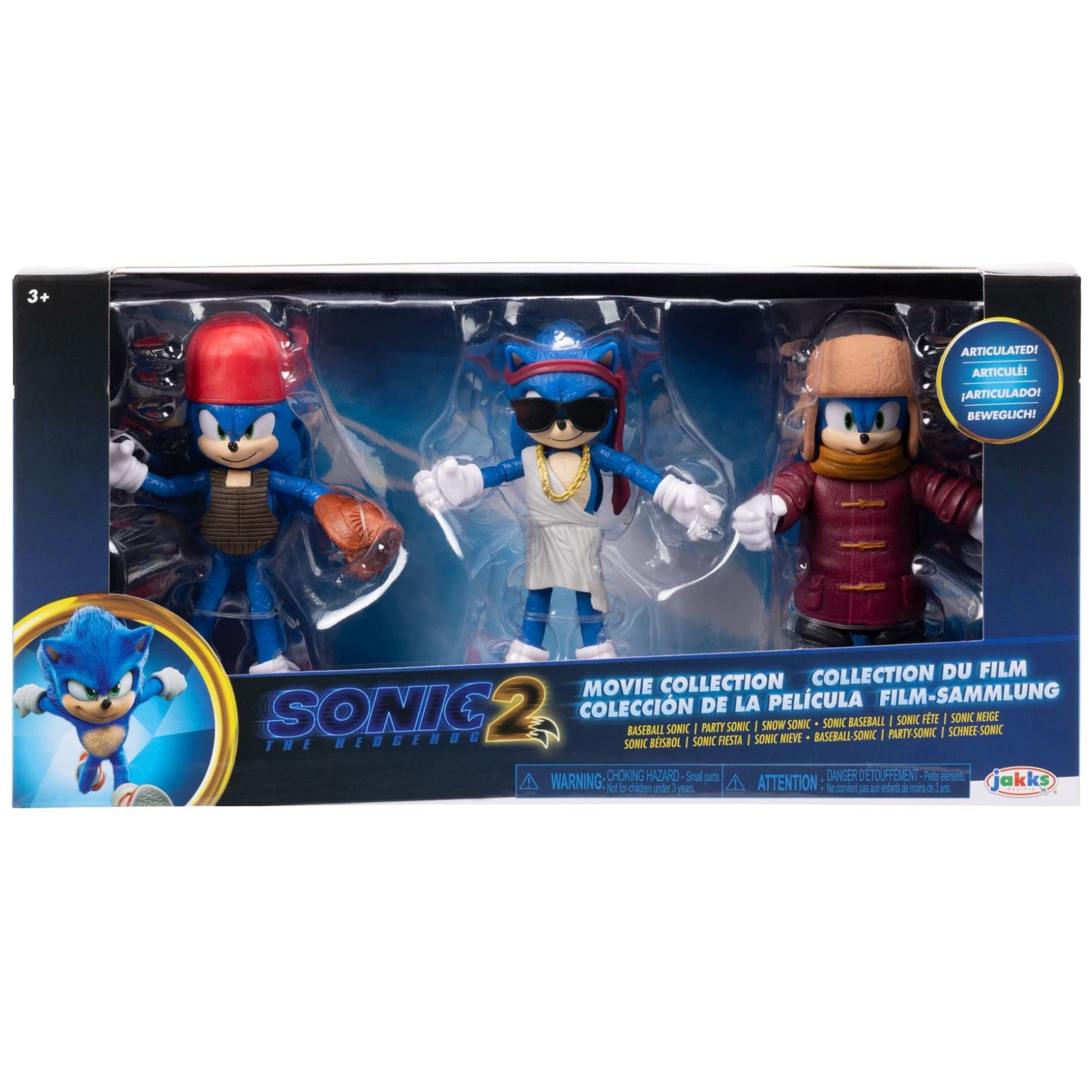 Sonic 2 Juego de Figuras 4"