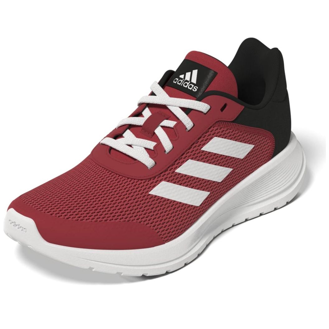 Tenis Adidas Running con Agujeta 18 24 Rojo