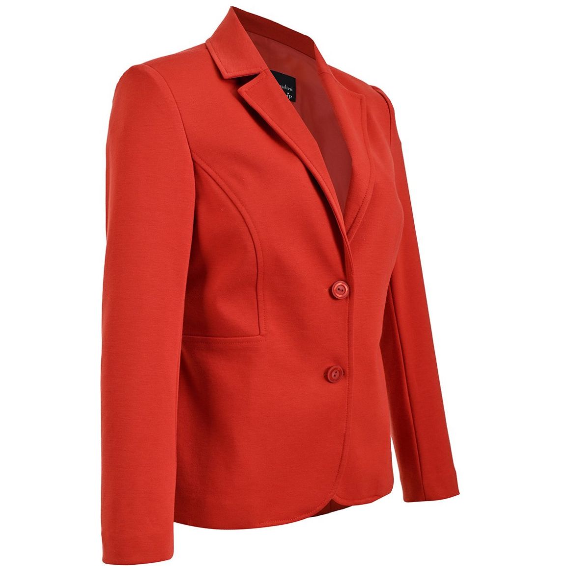 Saco Rojo Liso Michel Paulini para Mujer