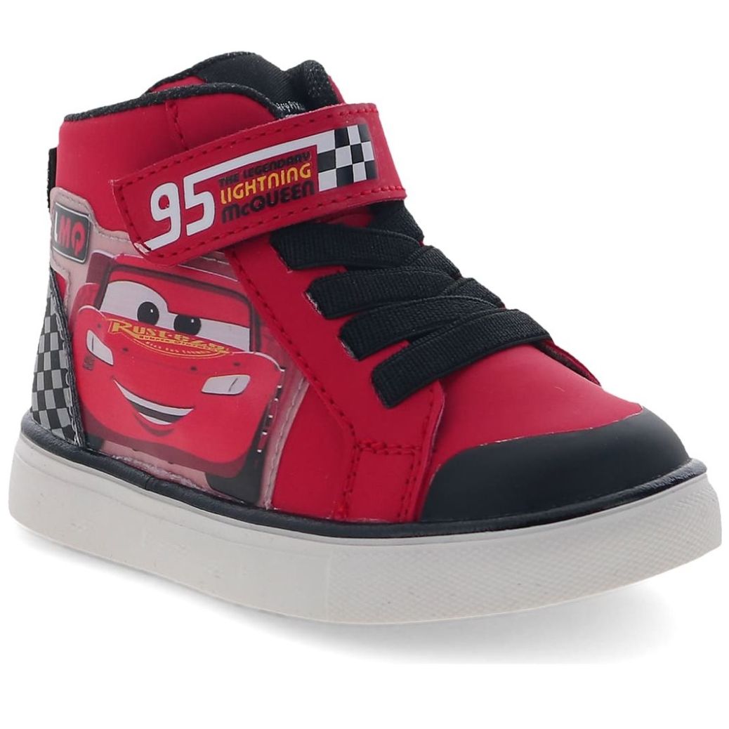 Tenis Bota Personajes 12-16 Rojo Cars