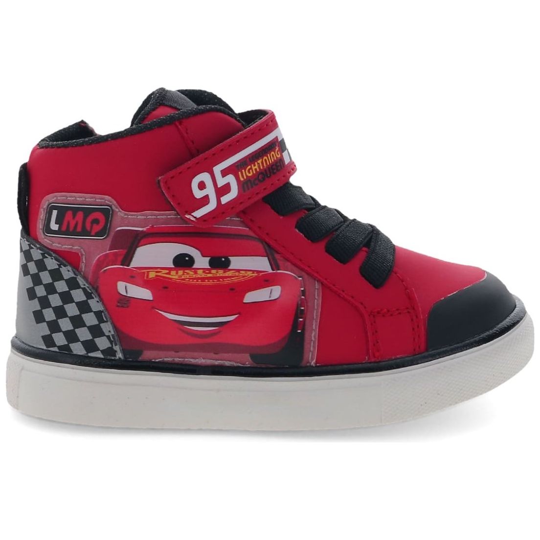 Tenis Bota Personajes 12-16 Rojo Cars