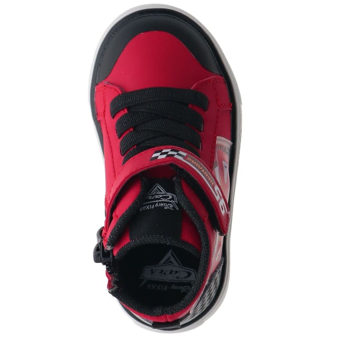 Tenis Bota Personajes 12-16 Rojo Cars