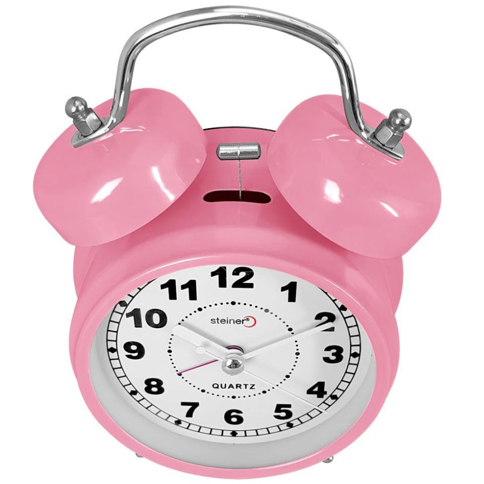 Reloj Despertador Steiner Wake Up Tb12002Pk1