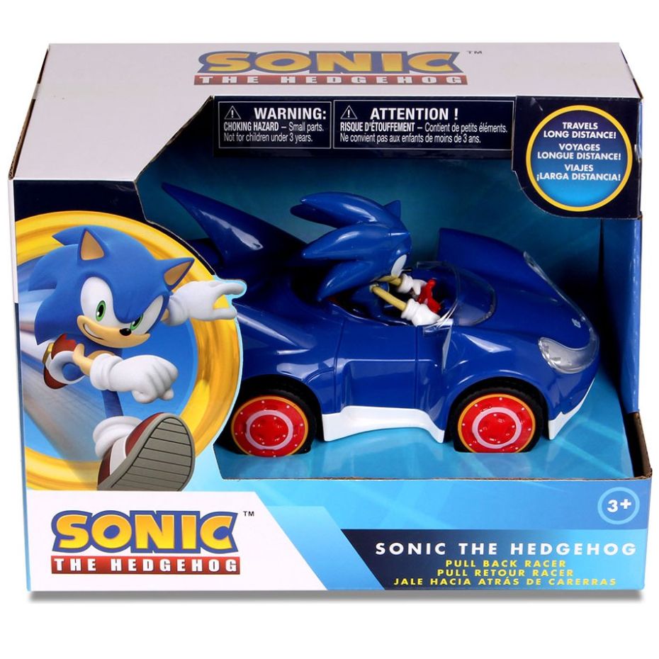 Vehículo Pull-Back Sonic & Sega All Stars Racing Pullback Sonic